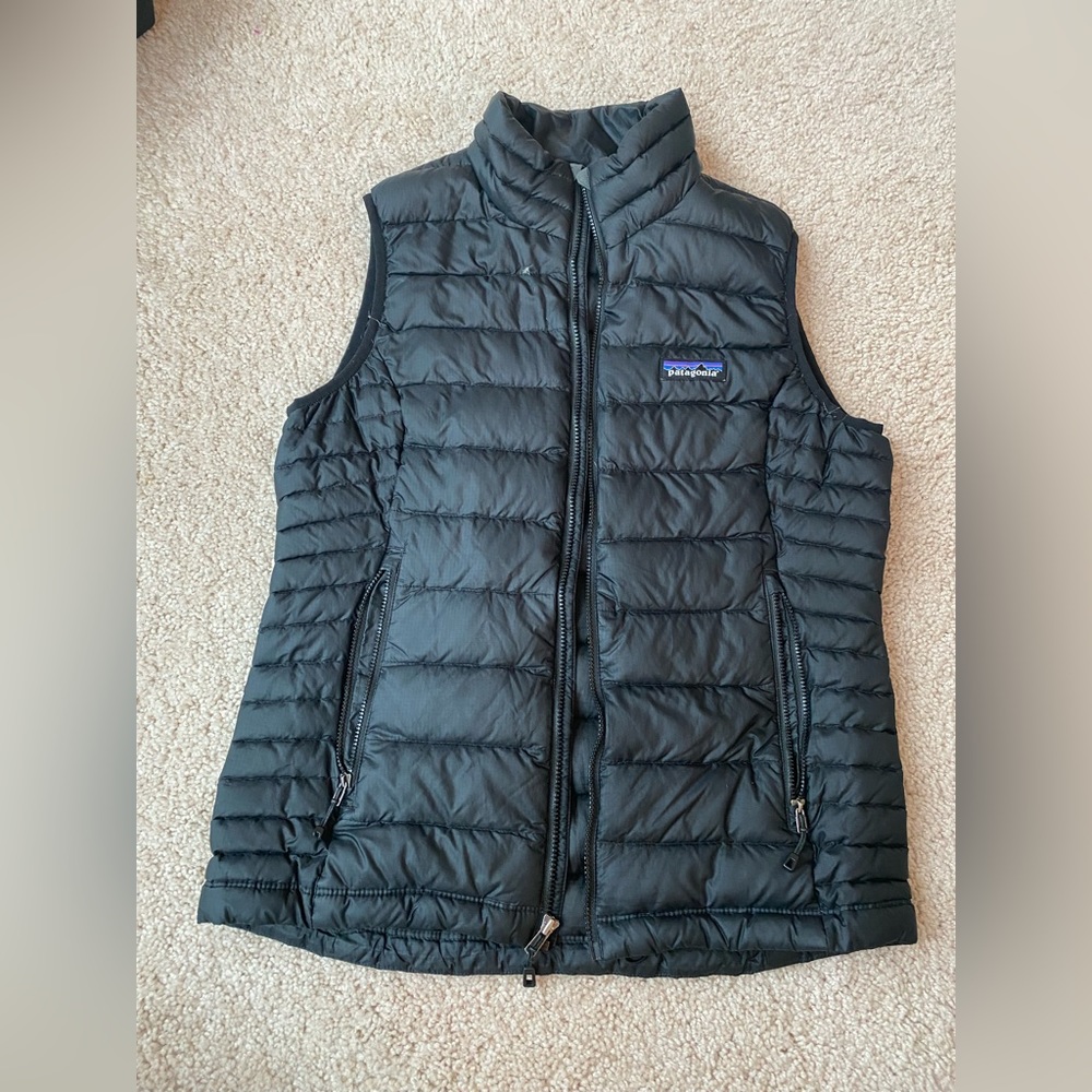 Black Patagonia Puffer Vest